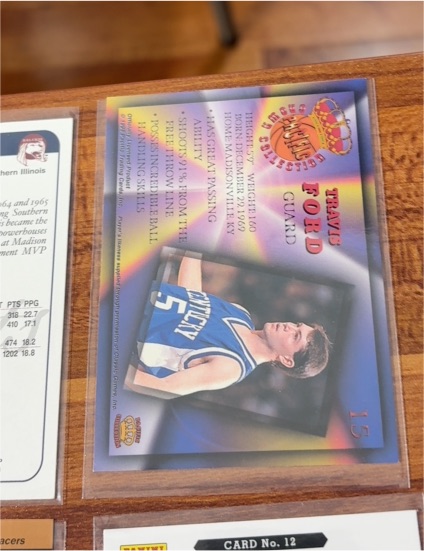 1994 Classic #15 Travis Ford — front