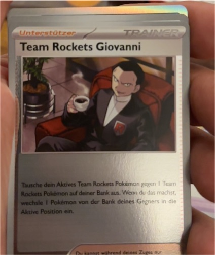 2023 Pokémon TCG Destined Rivals #225 Team Rocket's Giovanni — front