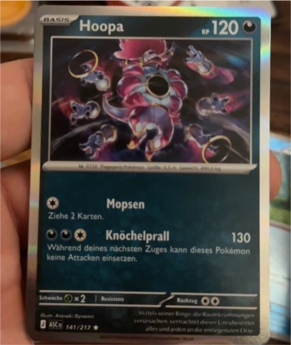 2023 Pokémon TCG Ascended Heroes #141 Hoopa — front