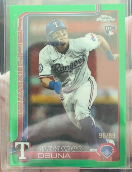 2025 Topps Chrome Update #USC174 Alejandro Osuna — front