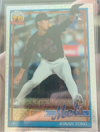 2026 Topps Series 1 #91C-34 Jonah Tong — front