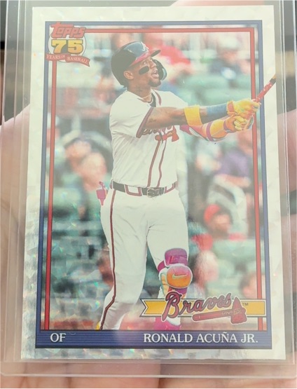 2026 Topps Series 1 #T91-84 Ronald Acuña Jr. — front