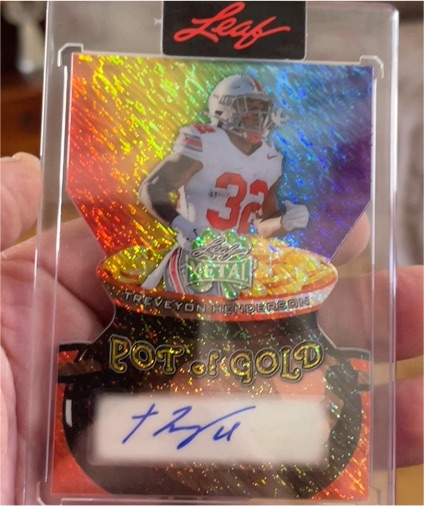 2026 Leaf Pot of Gold Treveyon Henderson — front