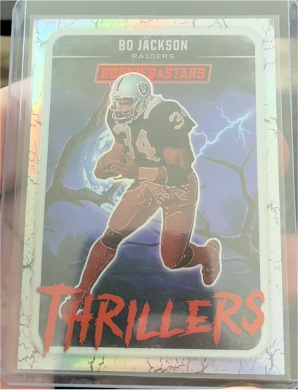 2025 Panini Rookies & Stars #1 Bo Jackson Thrillers Silver — front