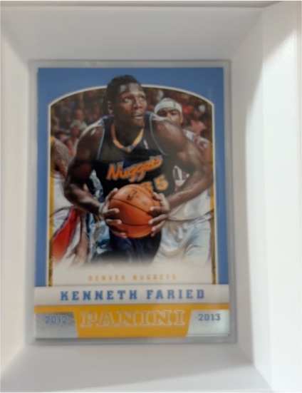 2012-13 Panini #246 Kenneth Faried — front