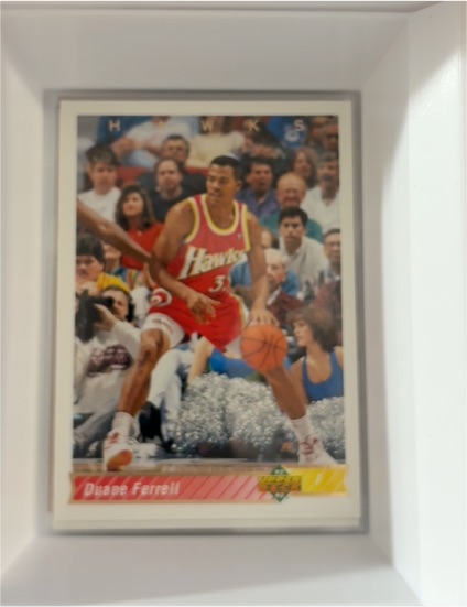 1992 Upper Deck #327 Duane Ferrell Atlanta Hawks — front