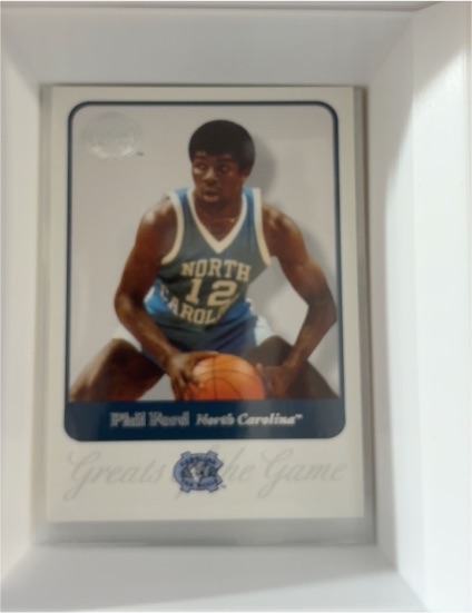 2001 Fleer Greats of the Game #63 Phil Ford — front