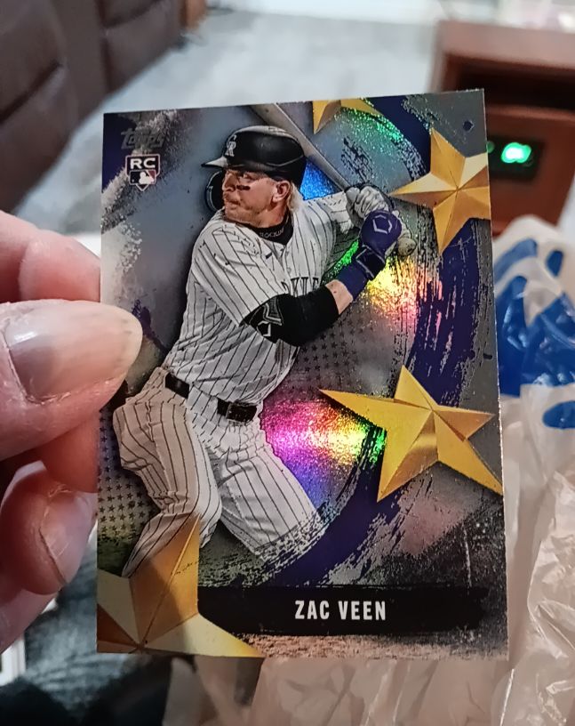 2025 Topps Update Series Stars of MLB #SMLB-69 Zac Veen — front