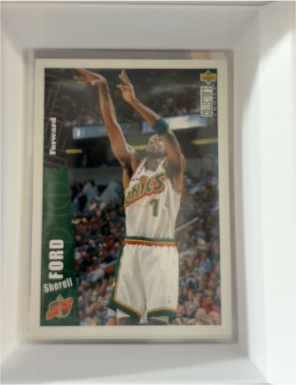 1996-97 Upper Deck Collector's Choice #332 Sherrell Ford — front