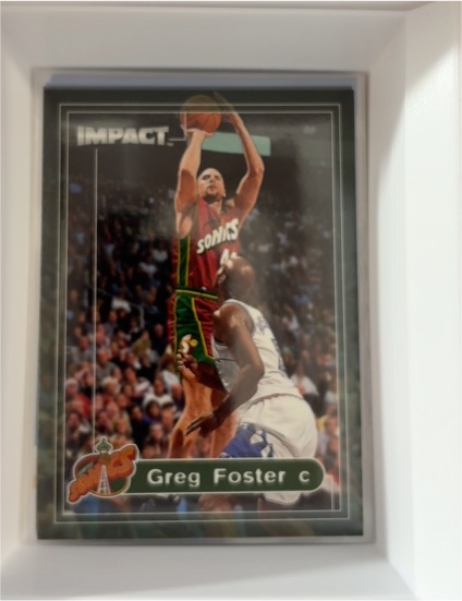 1999-00 SkyBox Impact #74 Greg Foster — front