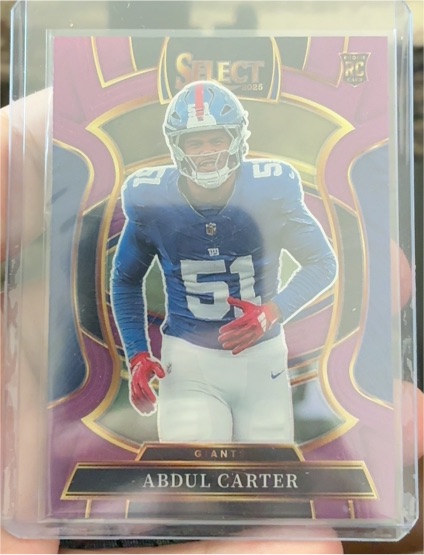 2025 Panini Select #95 Abdul Carter — front