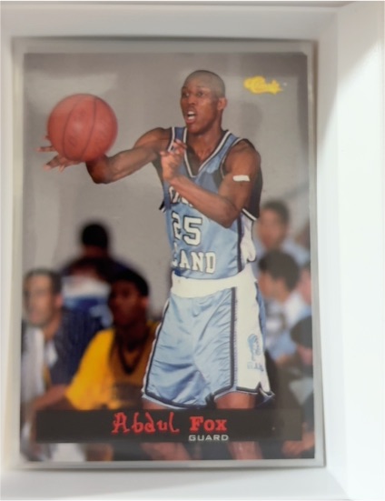 1994 Classic Draft #75 Abdul Fox — front