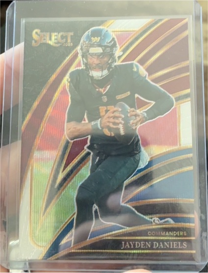 2025 Panini Select #289 Jayden Daniels — front