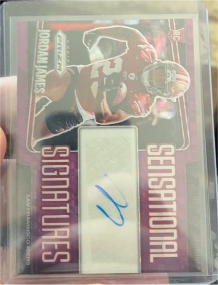 2025 Panini Prizm #SEN-JOJ Jordan James — front