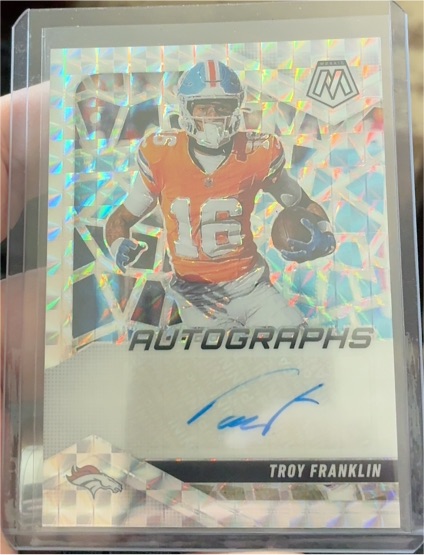 2025 Panini Mosaic #AMC-TFN Troy Franklin — front