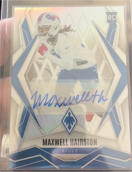 2025 Panini Phoenix #237 Maxwell Hairston Rookie Autograph — front
