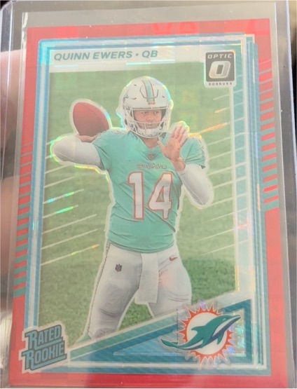 2025 Donruss Optic #342 Quinn Ewers — front