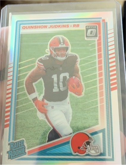 2025 Panini Donruss Optic #252 Quinshon Judkins — front