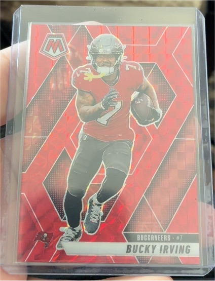 2025 Panini Mosaic #99 Bucky Irving — front