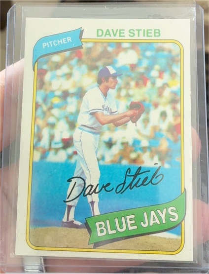 1980 Topps #77 Dave Stieb — front