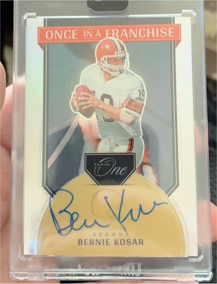 2024 Panini One #340 Bernie Kosar Once In A Franchise — front