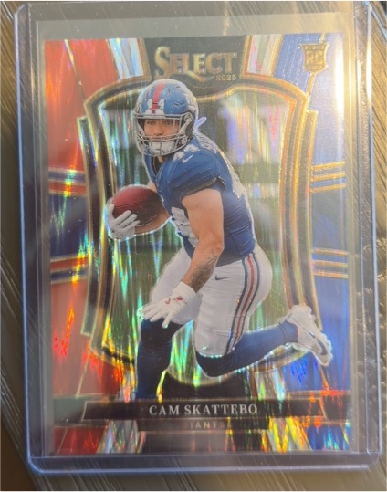 2025 Panini Select #195 Cam Skattebo — front