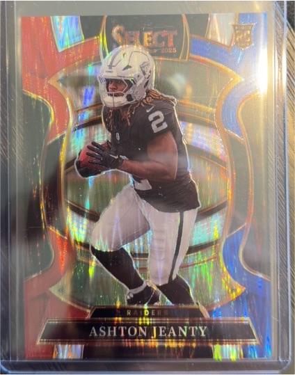 2025 Panini Select #4 Ashton Jeanty — front