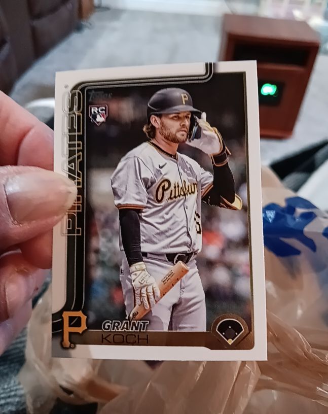 2025 Topps Update Series #US28 Grant Koch — front