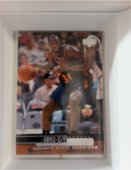 1999-00 Upper Deck #224 Adonal Foyle Golden State Warriors — front