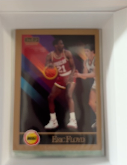 1990-91 Skybox #107 Eric Floyd — front