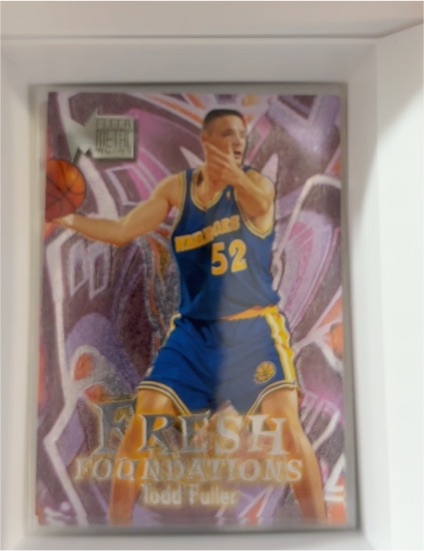1996-97 Fleer Metal #235 Todd Fuller Fresh Foundations — front