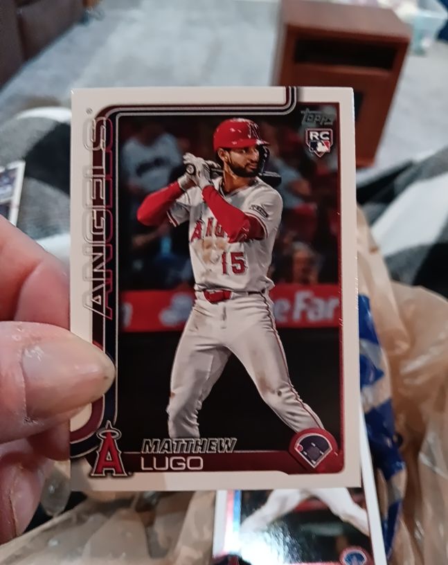 2025 Topps Update Series #US314 Matthew Lugo — front