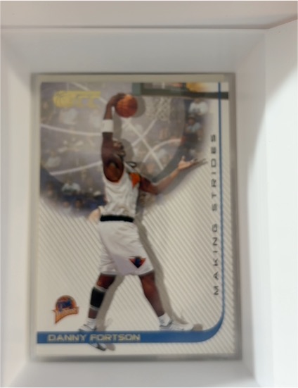 2001-02 Upper Deck SP Authentic #28 Danny Fortson — front