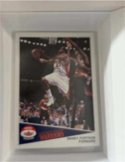 1991-92 NBA Hoops #16 Danny Fortson — front