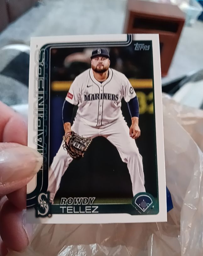 2025 Topps Update #US19 Rowdy Tellez — front