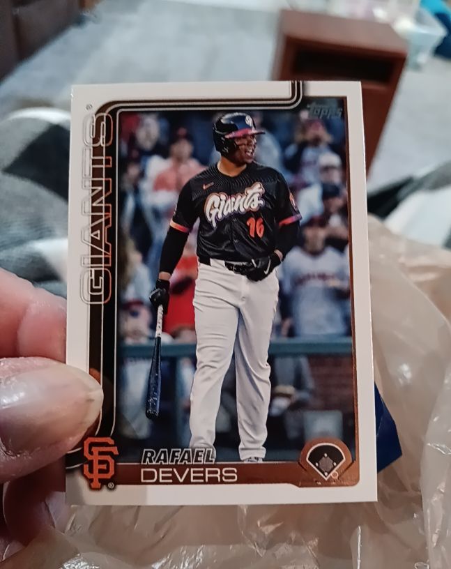 2025 Topps Update #US300 Rafael Devers — front
