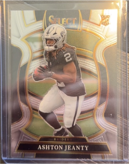 2025 Panini Select #4 Ashton Jeanty — front