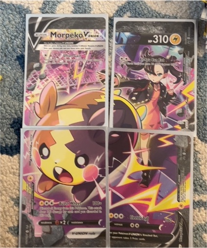 2021 Pokémon SWSH Promo #290 Morpeko V-Union — front