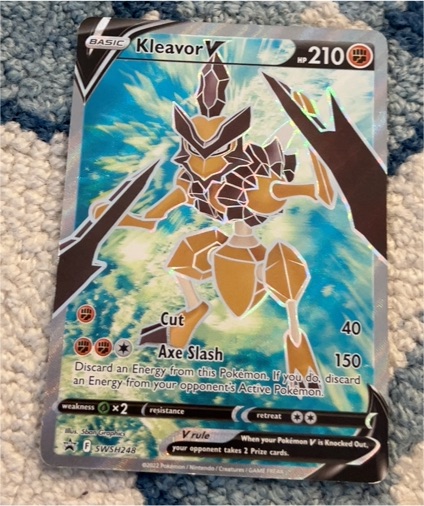 2022 Pokémon SWSH #SWSH248 Kleavor V — front