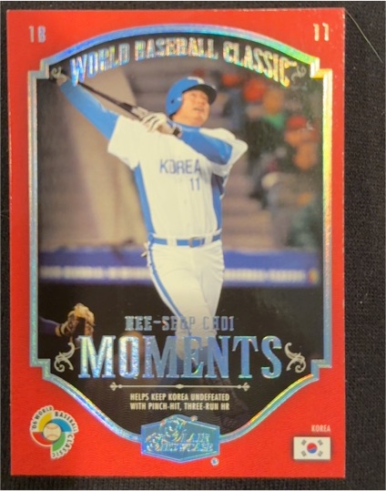 2006 Flair Showcase World Baseball Classic Moments #CM-11 Hee-Seop Choi — front