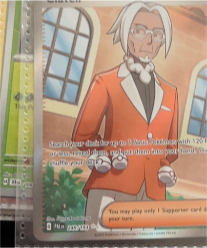 2023 Pokémon Scarlet & Violet Paldea Evolved #249 Clavell — front