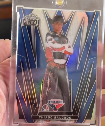 2024 Leaf Metal PBR #59 Thiago Salgado — front