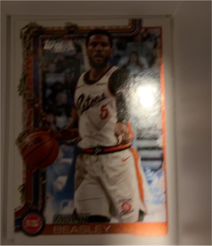2025-26 Topps Holiday #H35 Malik Beasley — front
