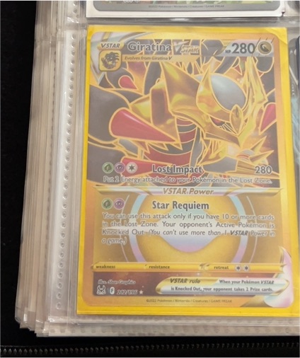 2022 Pokemon Lost Origin #131 Giratina VSTAR — front