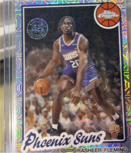 2025-26 Topps Chrome 1980-81 #TC-RF Rasheer Fleming — front