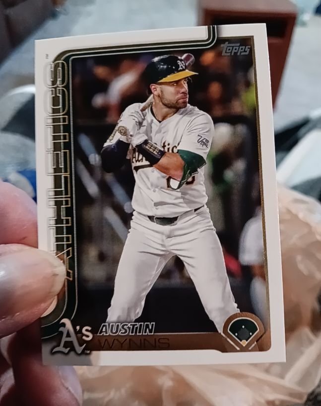 2025 Topps Update Series #US330 Austin Wynns — front