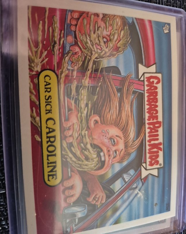 2004 Topps Garbage Pail Kids All-New Series 2 #33a Car Sick Caroline — front