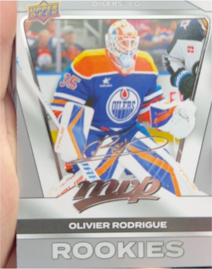 2025-26 Upper Deck MVP #247 Olivier Rodrigue — front