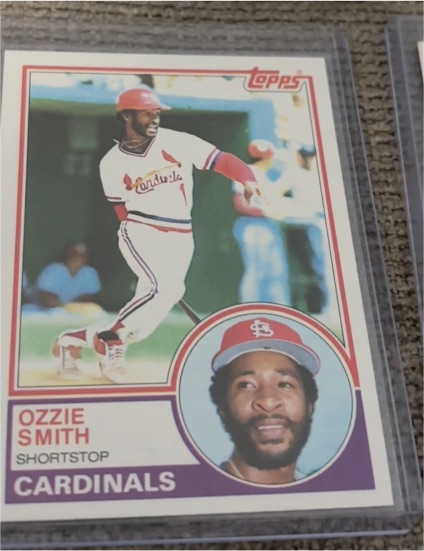 1983 Topps #540 Ozzie Smith — front