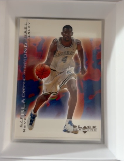 2000-01 Upper Deck Black Diamond #16 Michael Finley — front